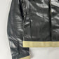 Prada Black Artisanal Leather Premium Jacket SS 1999 - M