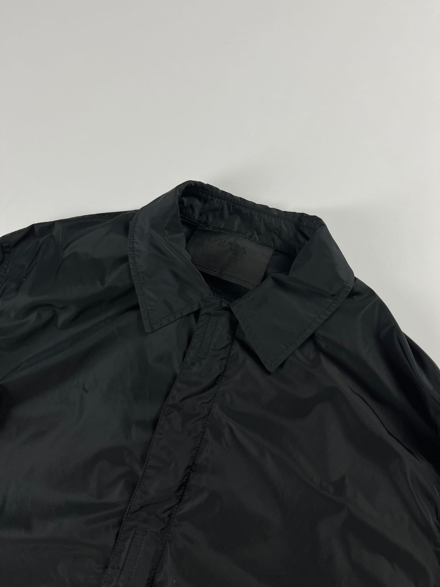 Prada Black Strapped Light Jacket FW 1998 - S