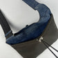 Prada Navy Suede Leather Crossbody Bag FW 1999 - OS