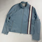 Alexander McQueen Blue Cotton Racing Jacket SS 1996 - L