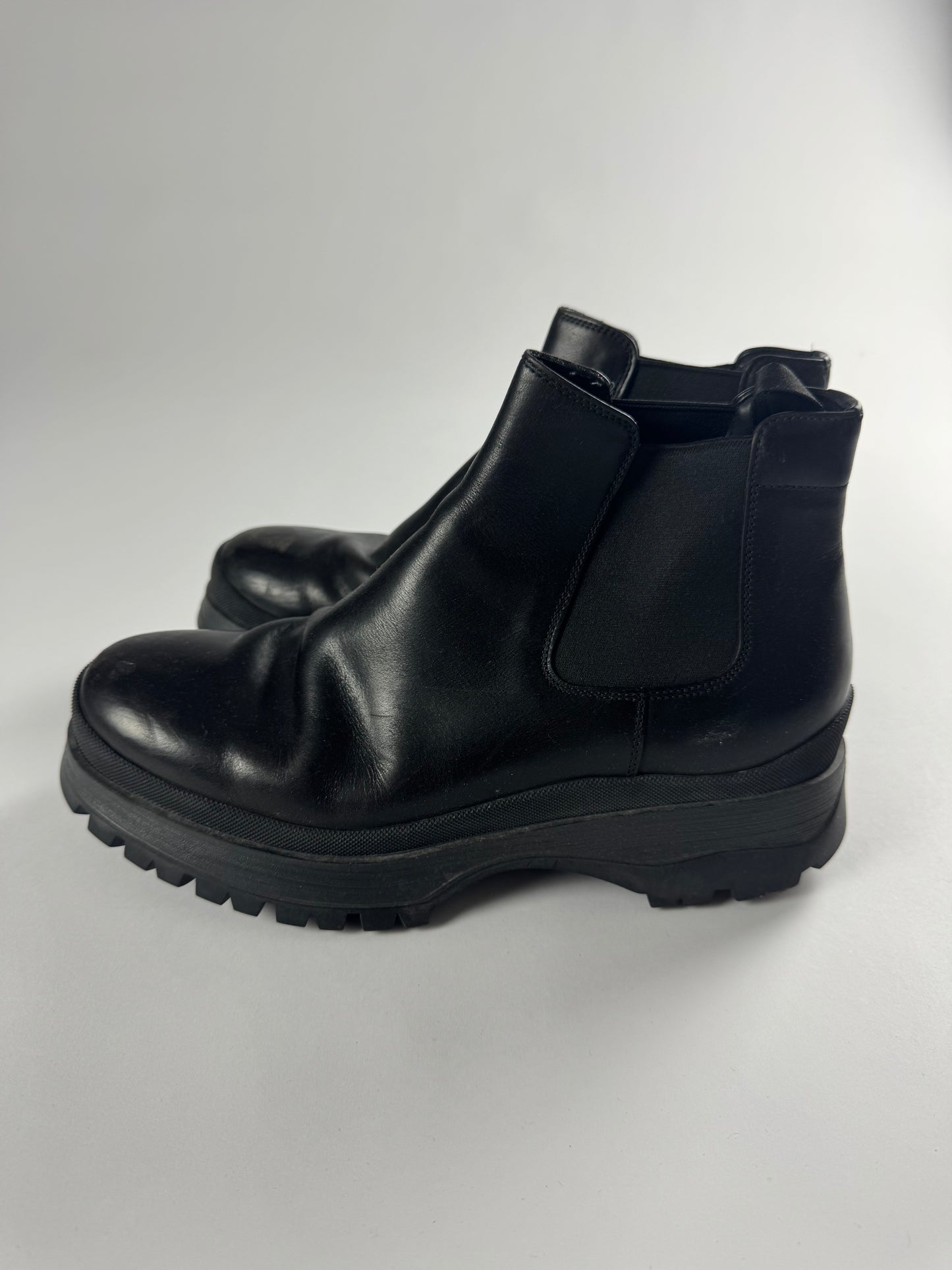 Prada Chelsea Mid Combat Boots FW 2003 - 42,5 EU