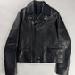 Balenciaga Alexander Wang Dark Buffalo Leather Perfecto Jacket FW 2015 - M