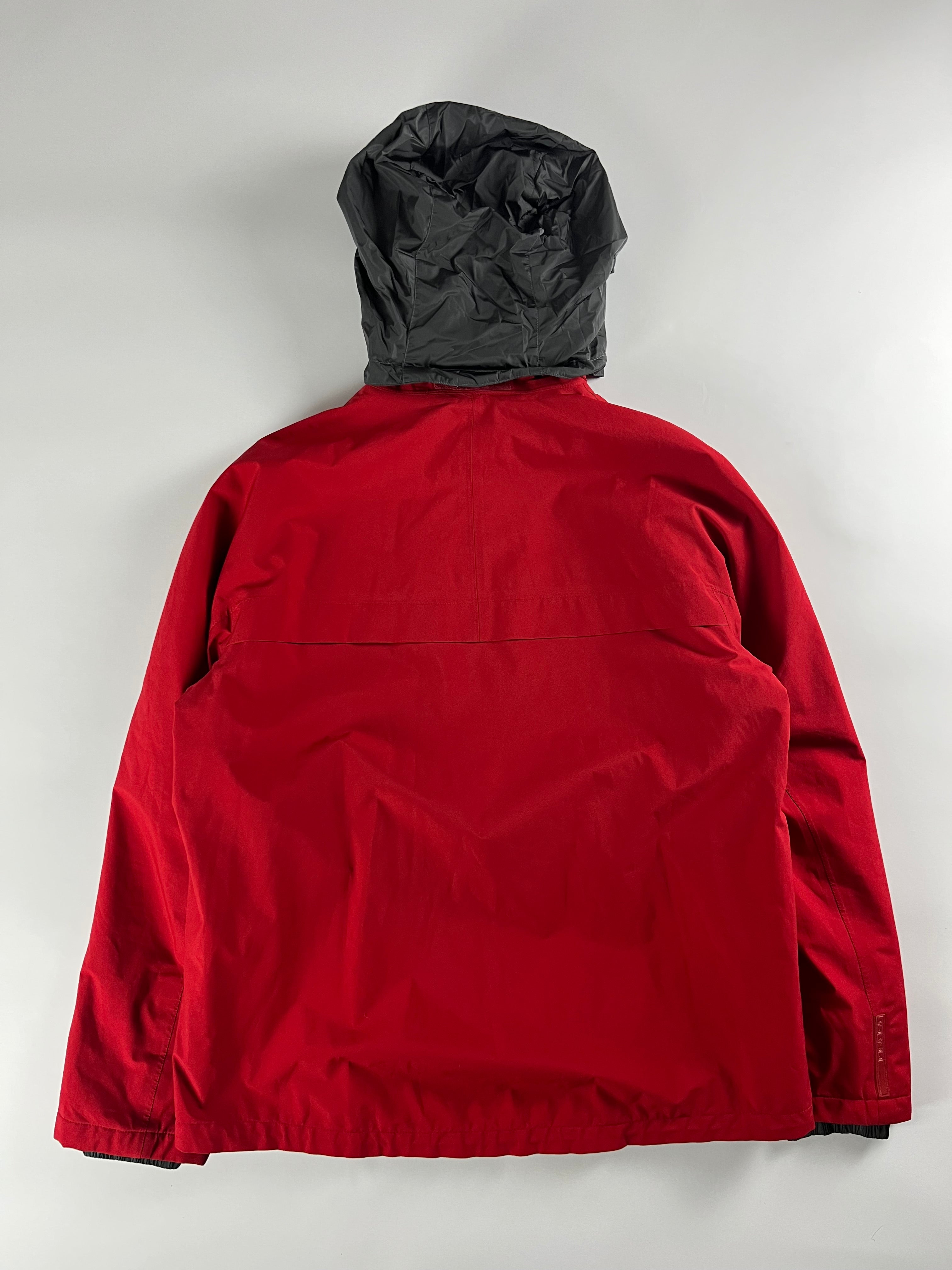 Prada Linea Rossa Red Ski Technical Jacket 2000s - XL