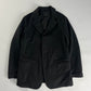 Prada Wool Minimalist Back Neck Leather Detail Blazer FW 1999 - M