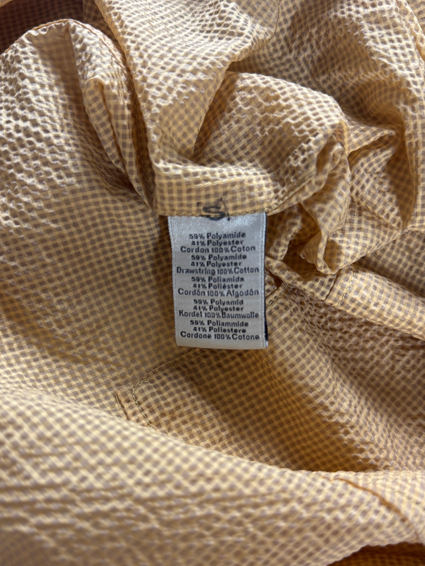 Hermès Sample Front Pocket Soft Textured Sand Turtleneck Half Zip Jacket SS 2020 - M
