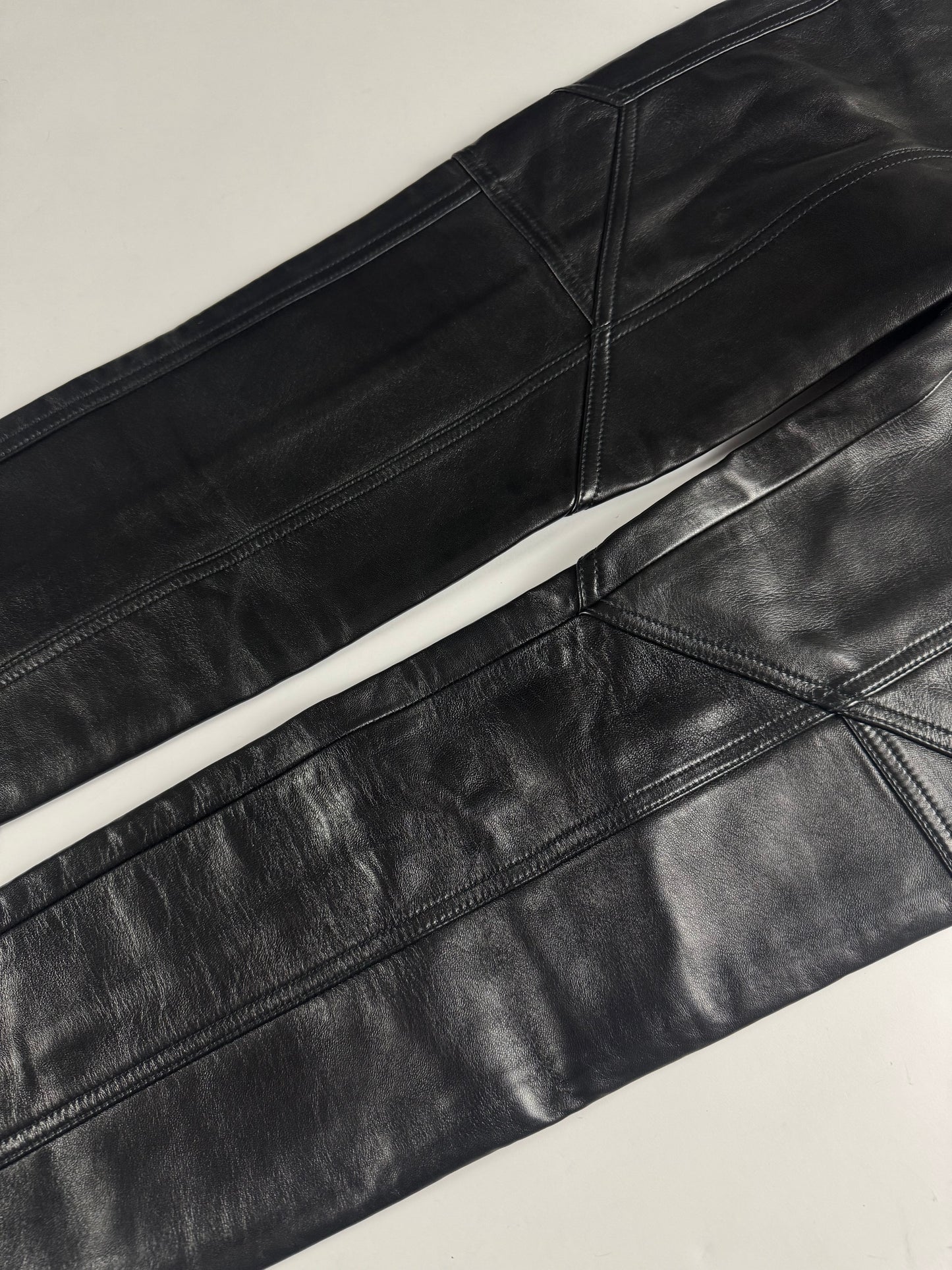 Givenchy Sample Black Leather Pants SS 2018 - XS