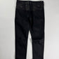 Prada Skinny Black Waist Paneled Leather Pants 2000s - 31 US