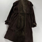 Yves Saint Laurent Sample Double Breasted Velvet Trimmed Military Coat FW 2005 - S