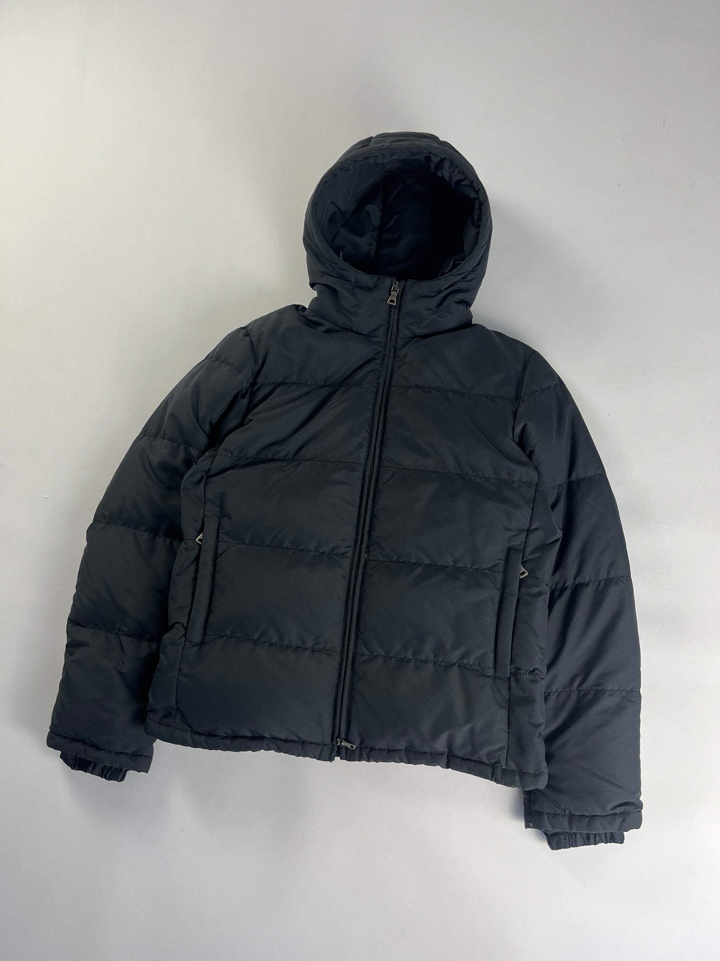 Prada Essential Dark Grey Puffer Down Jacket FW 2006 - XS