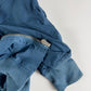 Rick Owens Sample Blue Aviator Bomber Jacket - L