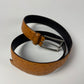 Prada Brown Premium Ostrich Leather Belt 2000s - 90 CM