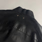 Louis Vuitton Sample Black Wool Sleeves Epi Leather Bomber Jacket Pre Fall 2013 - M