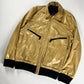 Dior Homme Kris Van Assche Fragmented Bright Yellow Leather Bomber Jacket SS 2009 - L