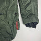 Prada Linea Rossa Convertible Arm Khaki Nylon Technical Jacket FW 1999 - XL
