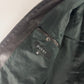Gucci Premium Leather Lambskin High Neck Zipper Jacket 2000s - M