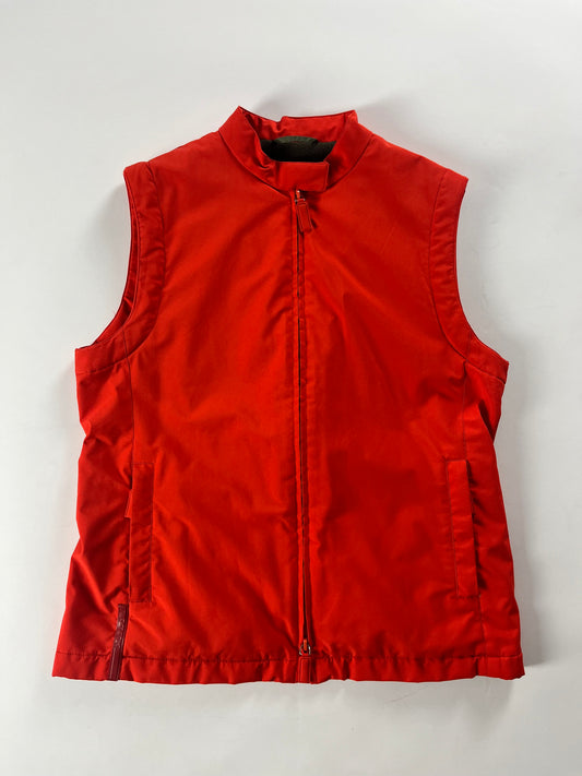 Prada Convertible Hoodie Red Vest SS 2000 - S