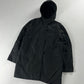 Prada Incognito Leather Details Windbreaker Coat 2000s - M