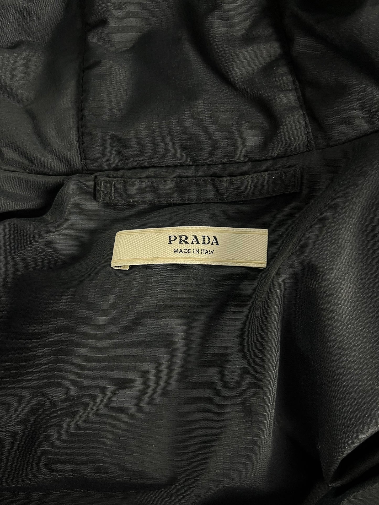 Prada Essential Dark Grey Puffer Down Jacket FW 2006 - XS