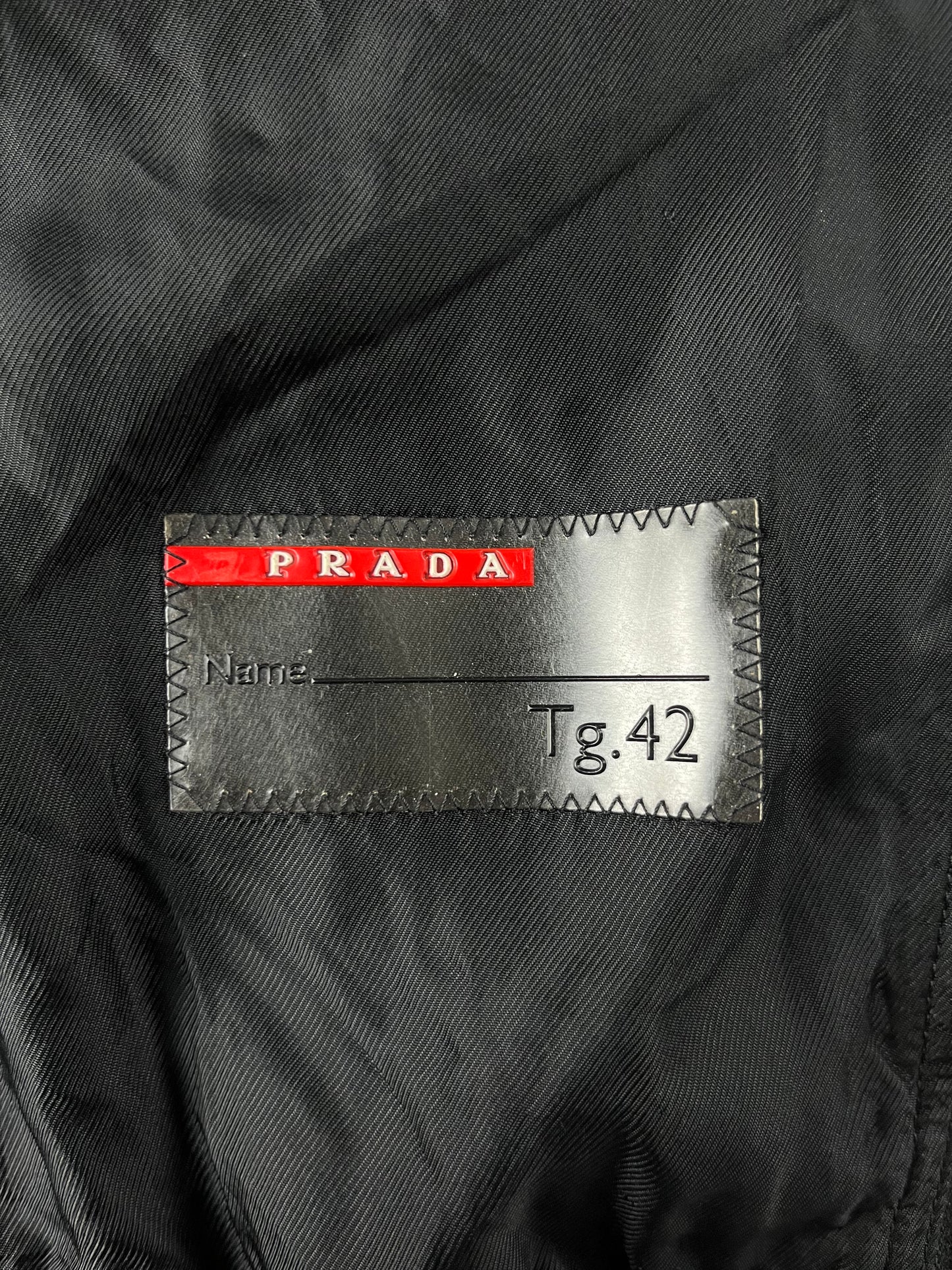 Prada Light Nylon Bomber Jacket 2000s - XS