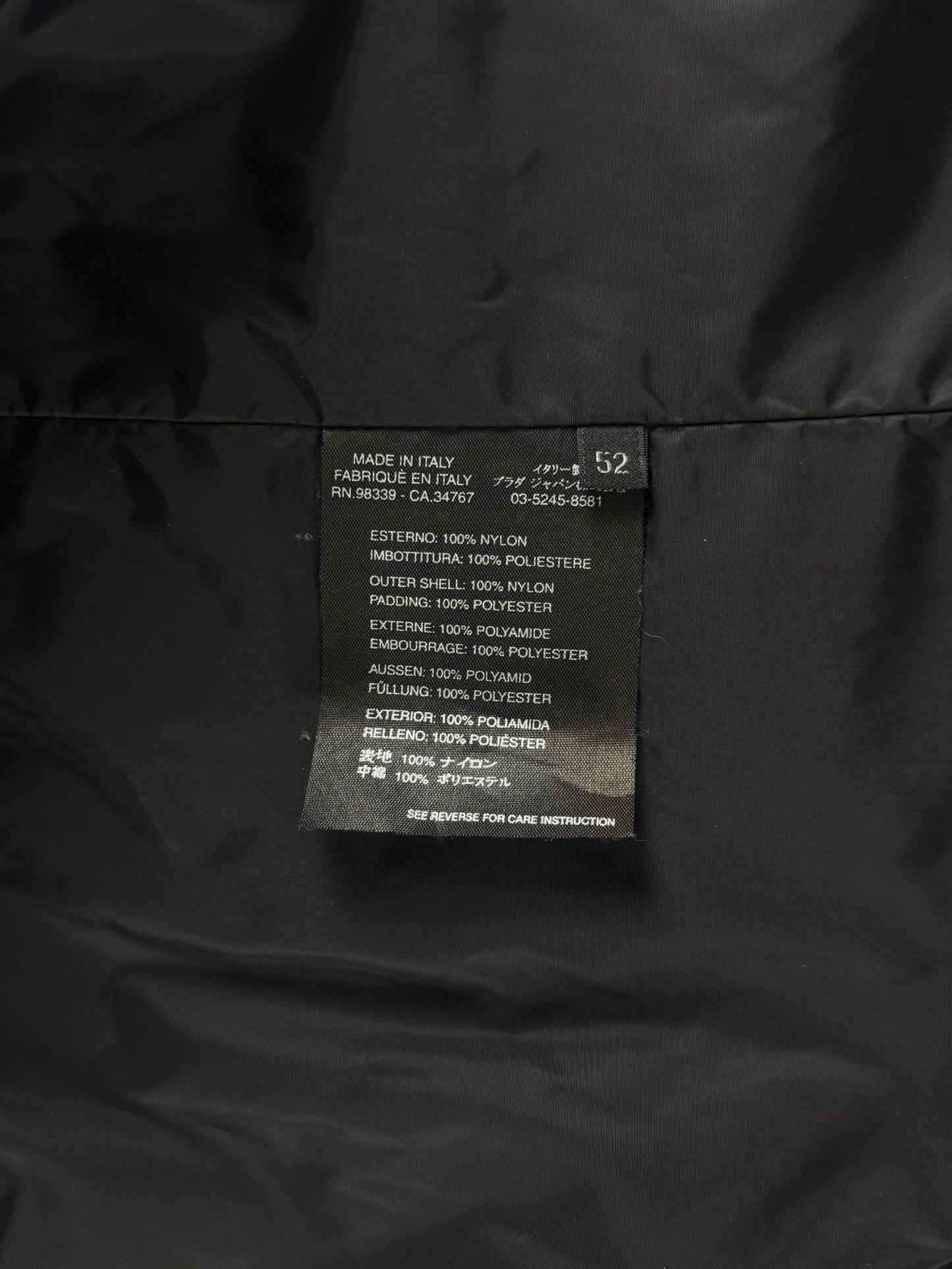 Prada Black Nylon Hooded Vest 2000s - M