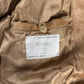 Prada Camel Tawny Double Breasted Pony Hair Leather Coat FW 1996 - M