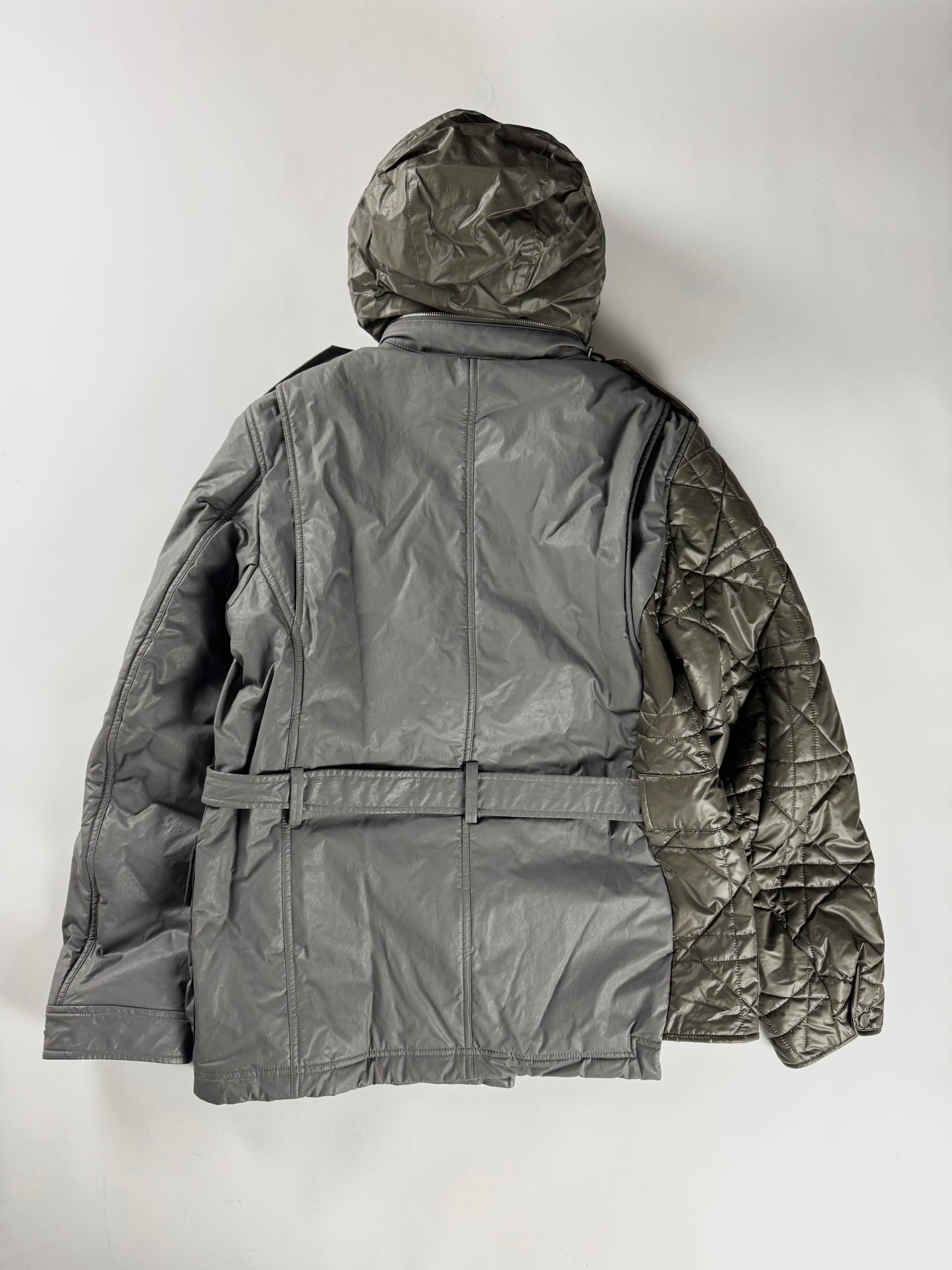 Dior Sample Split Oblique Belted Asymmetric Jacket FW 2023 - M