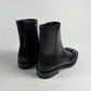 Balenciaga Square Toe Silver BB Rim Leather Ankle Boots FW 2019 - 40 EU