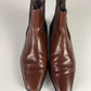 Thierry Mugler Brown Leather Chelsea Boots 2000s - 43,5 EU