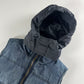 Prada Denim Puffer Vest 2000s - S