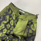Prada Green Gradient Printed Shift Tailored Pants Resort 2009 - S