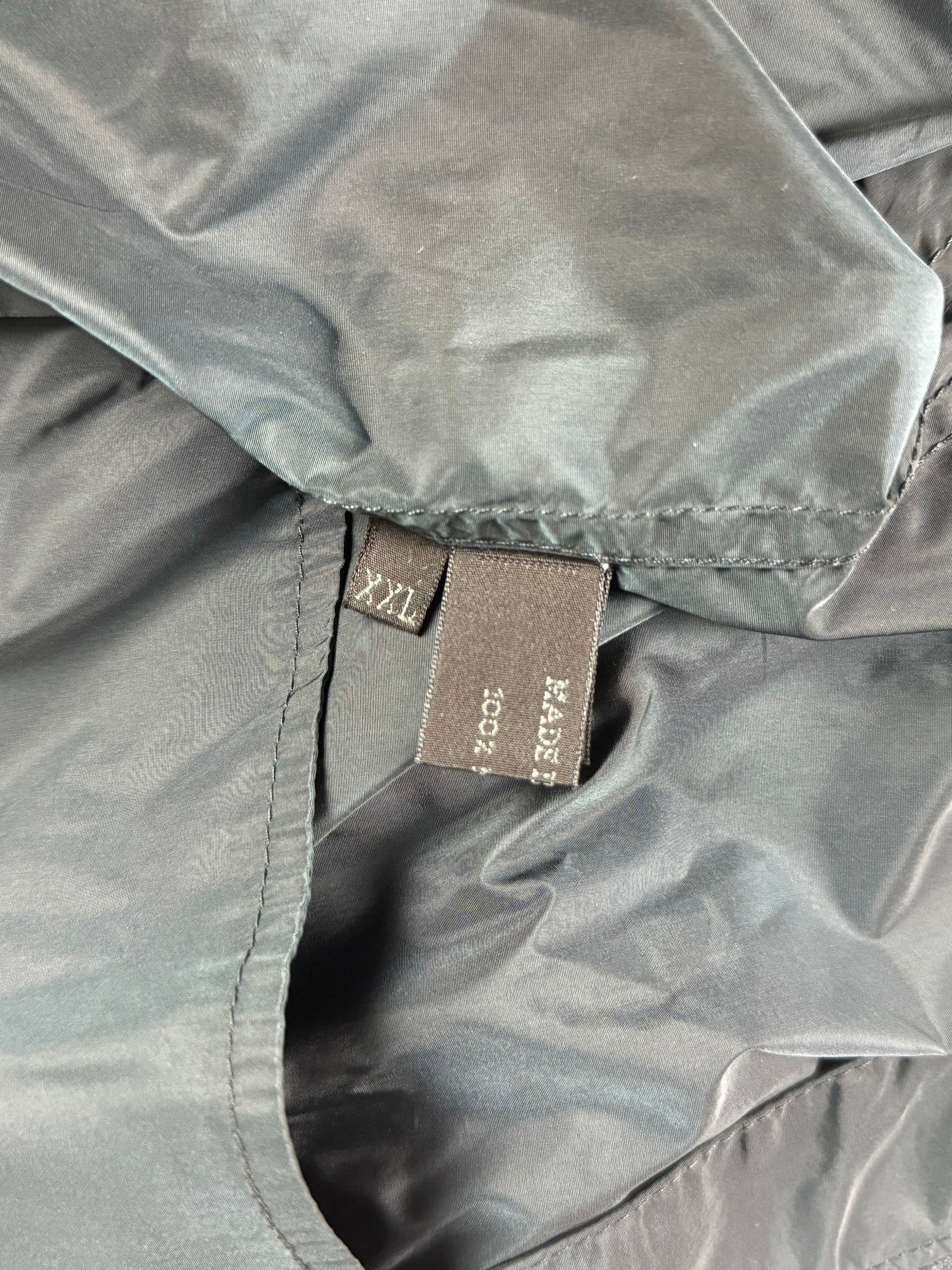 Prada Navy Nylon Strapped Light Jacket SS 1998 - XXL