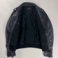 Gucci Blue Guccissima Monogram Leather Jacket 2010s - M