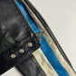 Dolce & Gabbana Leather Blue Motorcycle Biker Jacket SS 2001 - M