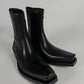 Balenciaga Santiago New Matt Calfskin Cowboy Boots Pre Fall 2023 - 44 EU