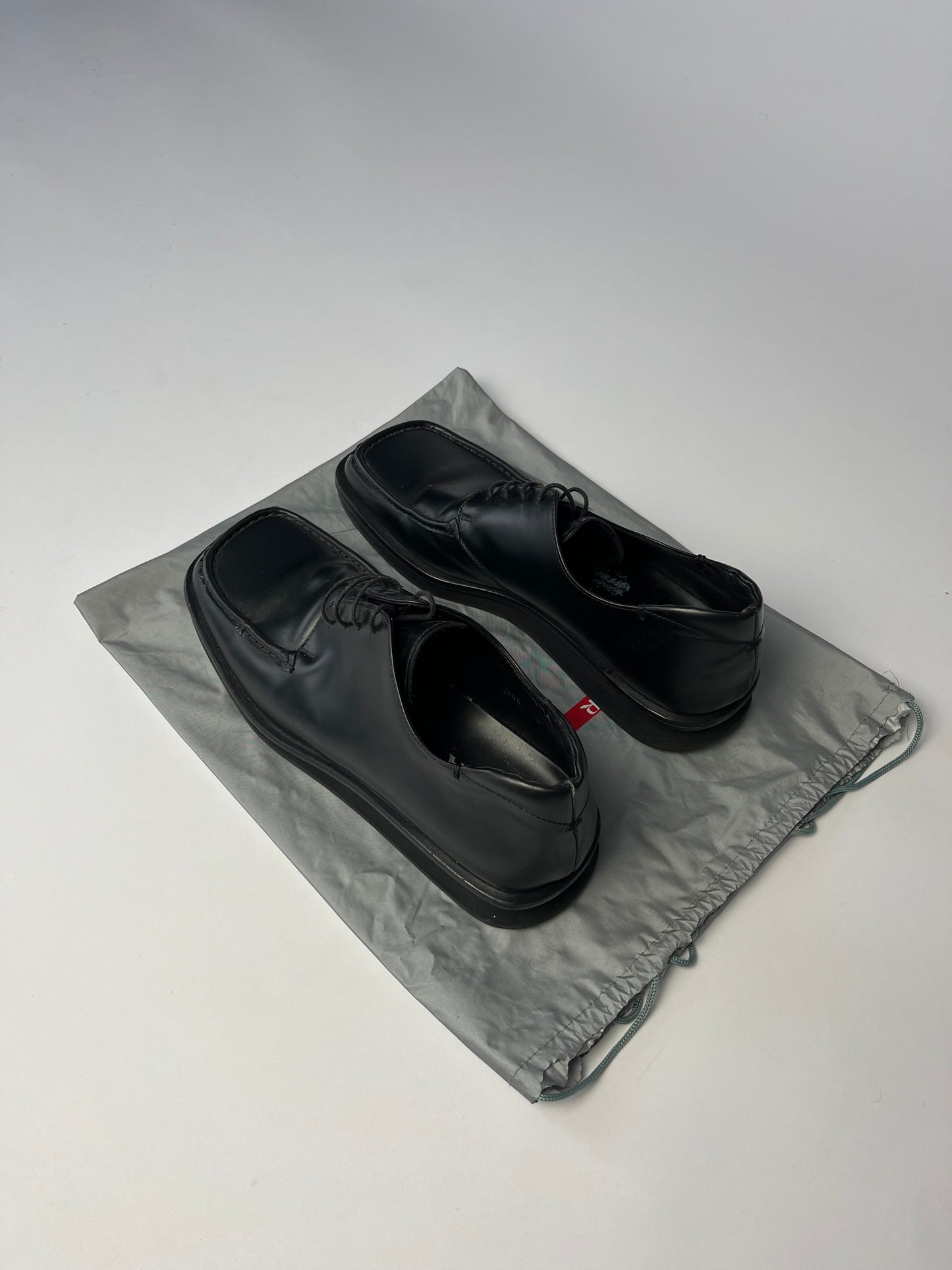 Prada Leather Platform Loafers SS 1999 - 44 EU