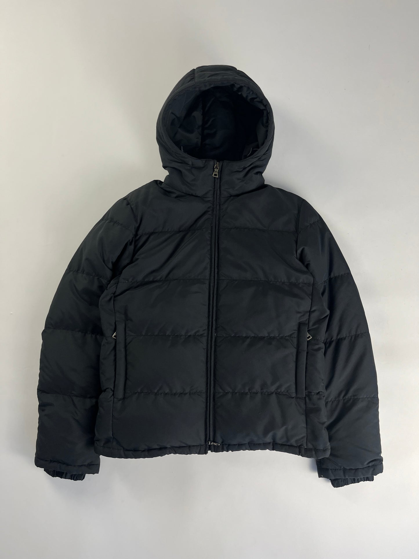 Prada Essential Dark Grey Puffer Down Jacket FW 2006 - XS