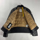 Moncler x Palm Angels Vicsek Full Grain Leather Down Moto Jacket FW 2023 - S