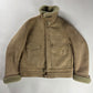 Gucci Tom Ford Suede Camel Shearling Jacket FW 2002 - XL