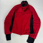 Prada Red Fireflash Cuff Motor Jacket SS 2011 - M