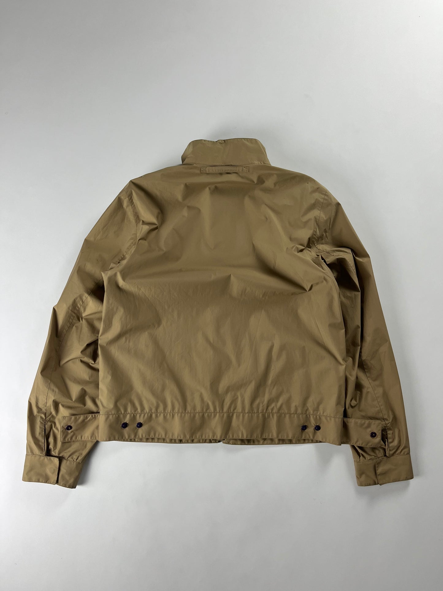 Prada Sand Camel Technical Nylon Jacket SS 2000 - M