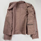 Hermès Sample Pink Lightweight V Neck Blouson Exposed Stitching SS 2022 - M