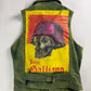 John Galliano Military Skull Print Biker Vest SS 2008 - M