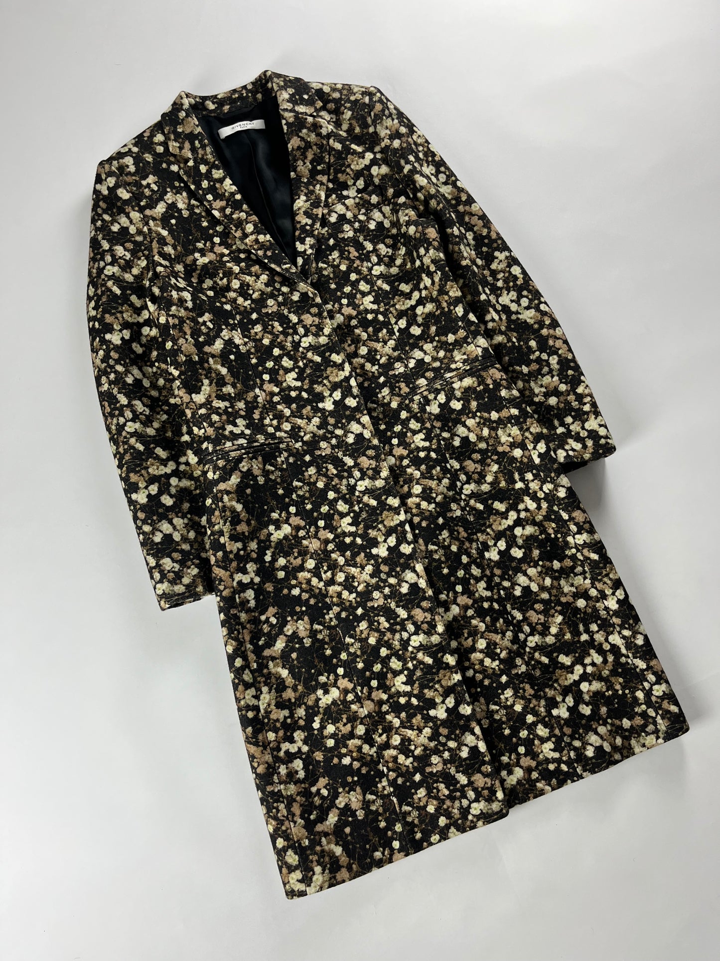 Givenchy Floral Print Coat SS 2015 - S