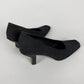 Prada Soft Black Square Toe Heels 1990s - 38,5 IT/39 EU