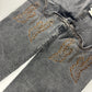 Y/Project Maxi Cowboy Cuff Grey Denim Pants SS 2023 - 34 US