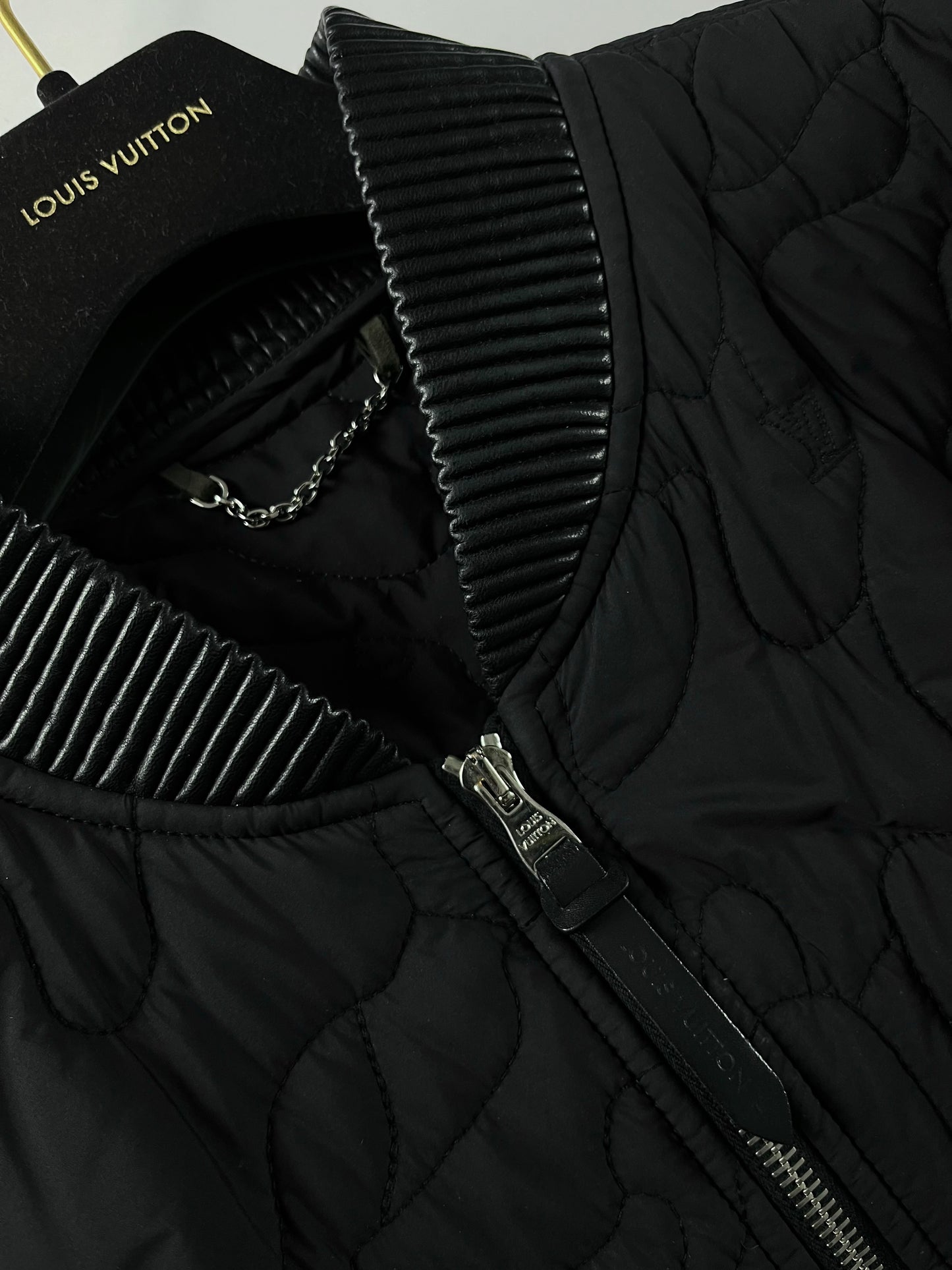 Louis Vuitton Monogram Down Bomber Jacket FW 2016 - L