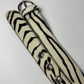 Prada Sample Zebra Pony Hair Belt FW 2000s - 105 CM