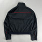 Prada Sport Lined Red Navy Nylon Bomber Jacket 2010s - M