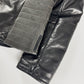 Prada Linea Rossa Astro Dark Leather Jacket FW 2008 - M