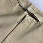 Gucci Tom Ford Cream Leather Flare Pants 1990s - S